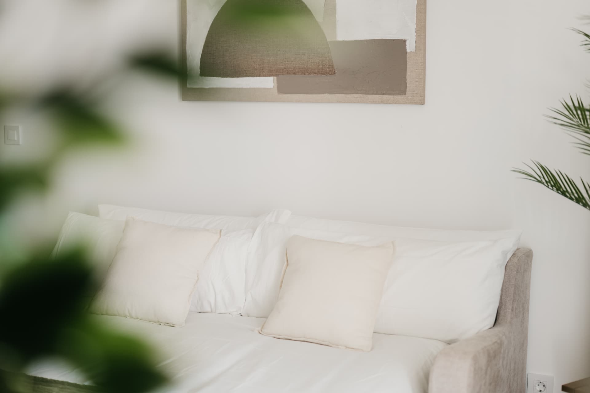 Jardín privado de un apartamento de un dormitorio